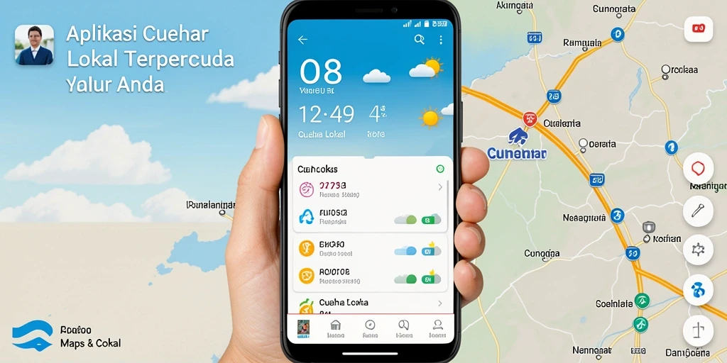 Tampilan antarmuka FO8 yang sederhana dan informatif.